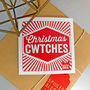 Christmas Cwtches Card, thumbnail 1 of 2