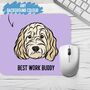 Cockapoo Computer Mouse Mat, thumbnail 2 of 4