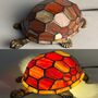 Turtle Tiffany Table Lamp, Home Decor, Animal Lighting, thumbnail 9 of 11