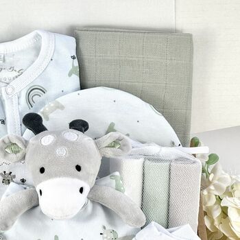 Giraffe Safari New Baby Gift Box, 4 of 7