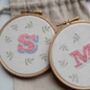 Personalised Initial Embroidery Kit, thumbnail 4 of 6