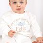Personalised Airport Outfit Embroidered Holiday T Shirt And Shorts Set, thumbnail 6 of 9