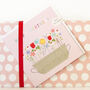 Floral Calamine Pink Birthday Card, thumbnail 4 of 5