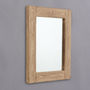 Chunky Distressed Wood Framed Mirrors, thumbnail 1 of 2