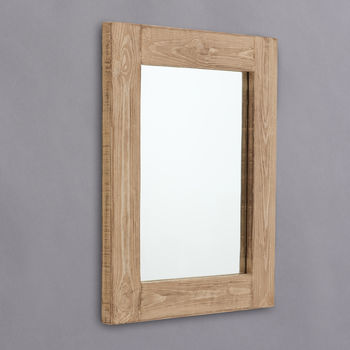 Chunky Distressed Wood Framed Mirrors By Horsfall & Wright ...