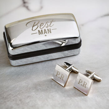 Personalised Wedding Party Cufflinks Gift Set, 2 of 6