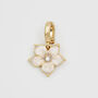 Gold Jasmine And Pearl Charm, thumbnail 1 of 4