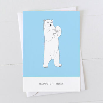 Polar Bear Gift Wrap Pack With Card Option, 2 of 5