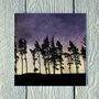 Northumbria Tree Ridge No.One Greetings Card, thumbnail 1 of 2