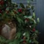 Green Foliage And Red Berry Wreath, thumbnail 2 of 3