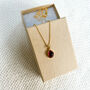 18ct Gold Plated Amethyst Necklace, thumbnail 1 of 3