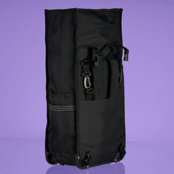 Rolltop Backpack Pannier Black Eco, 5 of 6