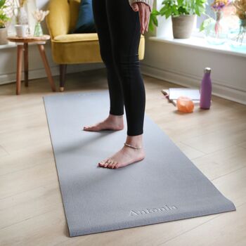 Personalised Embroidered Yoga Mat, 10 of 12