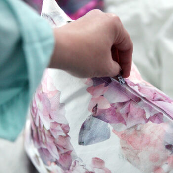 Pink Hydrangea Cushion Cover, 2 of 7