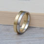 2mm Flat Wedding Band Wedding Ring Stackable, thumbnail 1 of 5