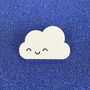 Kawaii Clouds Acrylic Brooches, thumbnail 3 of 5