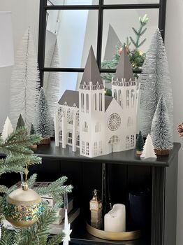 Paper Cathedral Christmas Decoration, 2 of 9