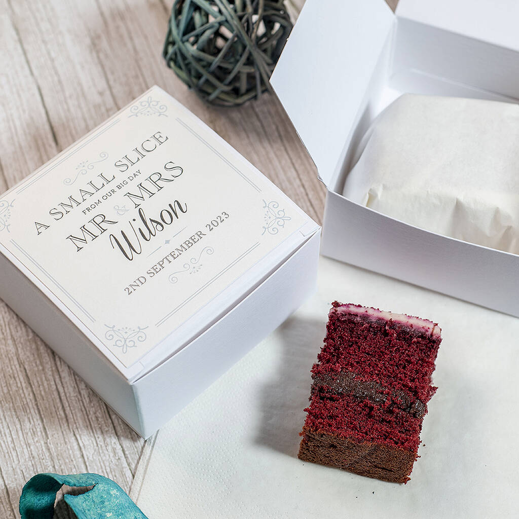 Standard Cake Tasting Box — Sweet & Shiny