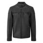 Men's Luxury Leather Biker Jacket, thumbnail 6 of 11