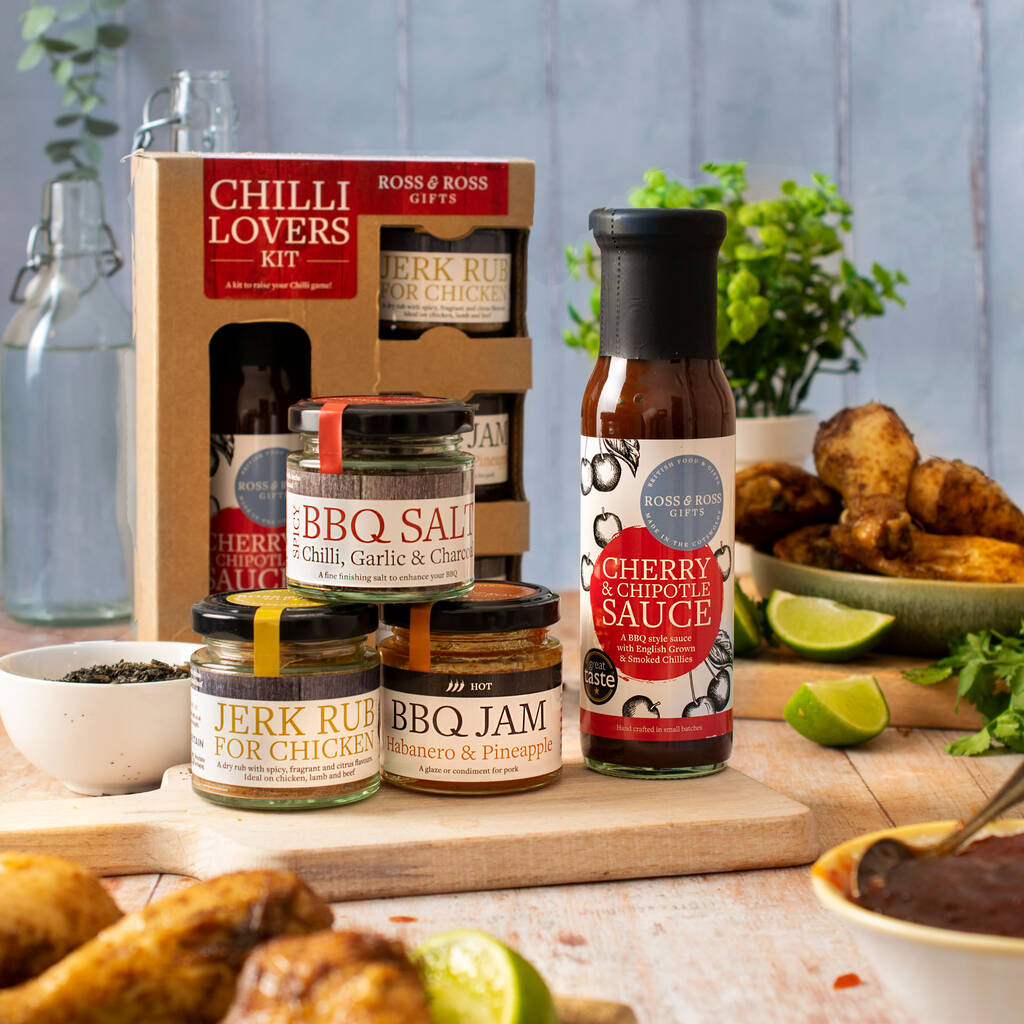 Cooking Kit For Spice Lovers By Ross & Ross Gifts