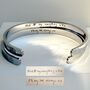 Personalised Men's Handwriting Bracelet, thumbnail 3 of 6