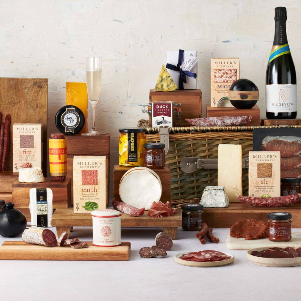 Great British Cheese And Charcuterie Luxury Hamper By The Great British