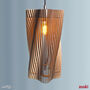 Zooki 27 'Aurvandil' Wooden Pendant Light, thumbnail 5 of 10