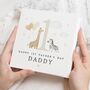 First Fathers Day Safari Card From Baby, thumbnail 1 of 7