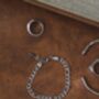 Silver 5mm Figaro Chain Bracelet Adjustable Minimal Gift, thumbnail 1 of 6