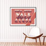 Liverpool Fc 'You'll Never Walk Alone' Poster, thumbnail 1 of 7