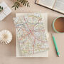Personalised Map Location Notebook Gift For Teachers, thumbnail 2 of 9