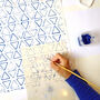 Personalised 2nd Anniversary Gift Napkins, thumbnail 2 of 11