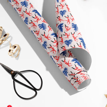 Luxury Christmas Tree Matisse Inspired Gift Wrap, 4 of 5