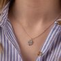 Sterling Silver Necklace With Anchor Charm, thumbnail 9 of 12