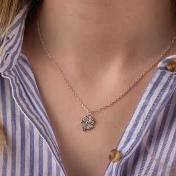 Sterling Silver Necklace With Anchor Charm, 9 of 12