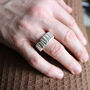 Large Sterling Silver Ring, thumbnail 2 of 4