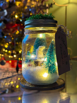 Christmas Mason Jar Lights, 7 of 11