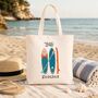 Funny Sup Beaches Paddle Boarding Tote Bag Shopper, thumbnail 1 of 6