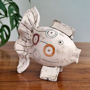 Fish Pottery Handmade Ornament, 5 of 12