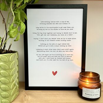 Original Love Poem Print, 6 of 7