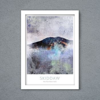 Skiddaw Abstract Poster Print, 3 of 3