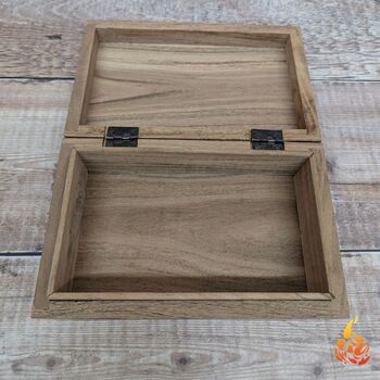 Wooden Gift For Mum, Tree Of Life Celtic Design Jewellery Box, 7 of 8
