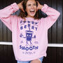 Berry Smooth Women’s Fruit Graphic Sweatshirt, thumbnail 3 of 4