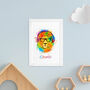 Personalised Watercolour Animal Wall Print, thumbnail 11 of 12