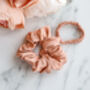 Bridesmaid Proposal Scrunchies Two Pack, 19 Momme Silk, thumbnail 3 of 4
