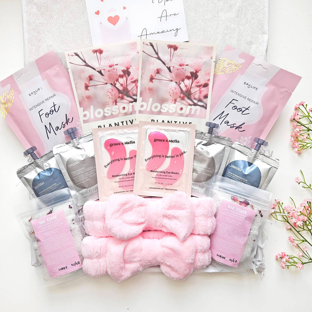 Pamper Gift Box For Two – Spa Relaxation Set For Mum And Daughter, Sisters, Friends, 1 of 7