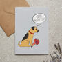 Border Terrier Mother's Day Card Card Dog Mum Card From The Dog, thumbnail 1 of 12