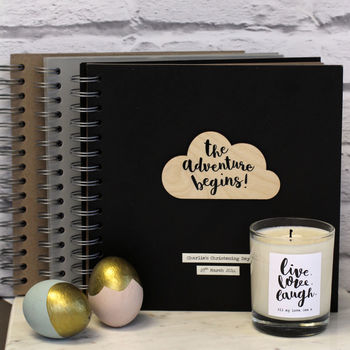 Personalised Cloud Quote Memory Book, 2 of 8