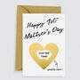 Happy 1st Mother's Day Scratch Card / Gold, thumbnail 1 of 2