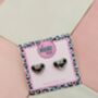 Koala Glitter Resin Studs / Australian Animal Gift / Novelty Wildlife Jewellery / Colourful Accessories, thumbnail 4 of 5